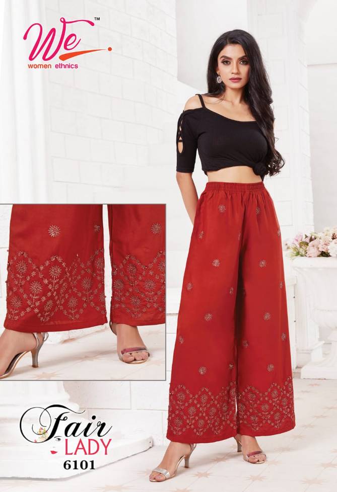 Fair Lady By We Western Palazzo Pants Catalog